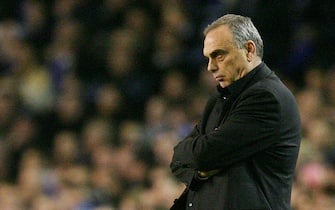 ©Action/Lapresse
23/01/2008  Liverpool
Sport Estero
Carling Cup Semifinale  Everton v Chelsea 
nella foto: Avram Grant


Football - Everton v Chelsea Carling Cup Semi Final Second Leg - Goodison Park - 23/1/08
Chelsea manager Avram Grant during the game
Mandatory Credit: Action Images / Carl Recine
Livepic