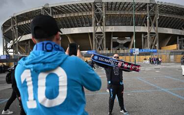 Napoli-Milan: il Maradona comincia a riempirsi