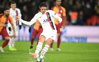 Edinson Cavani of PSG during the Champions League match between Paris Saint Germain and Galatasaray at Parc des Princes on December 11, 2019 in Paris, France. Photo by David Niviere/ABACAPRESS.COM