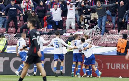 Il Milan si ferma in semifinale: 3-1 dell'Hajduk
