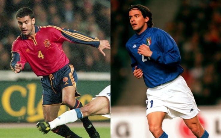 Guardiola e Inzaghi in Spagna-Italia