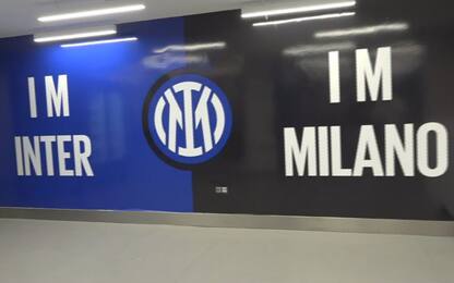 Inter, tour esclusivo nello spogliatoio nerazzurro