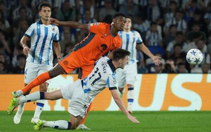 Lautaro salva l'Inter, 1-1 con la Real Sociedad