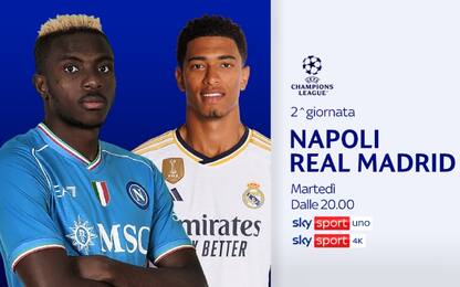 Dove vedere Napoli-Real Madrid