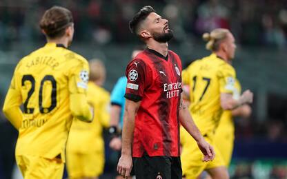 Giroud e Maignan flop: pagelle di Milan-Borussia