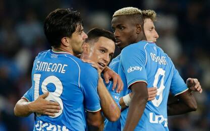 Simeone titolare: sarà staffetta con Osimhen