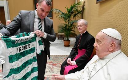 Il Papa riceve il Celtic dopo il ko con la Lazio