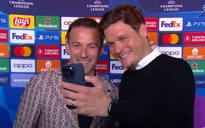Terzic non resiste: chiede un selfie a Del Piero