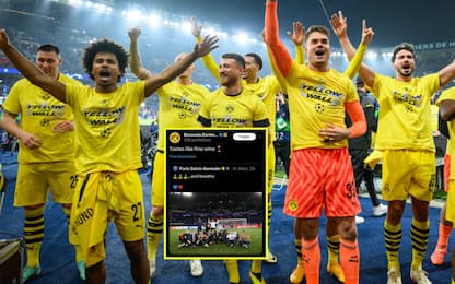 Il Borussia si vendica dopo 4 anni: ironia social