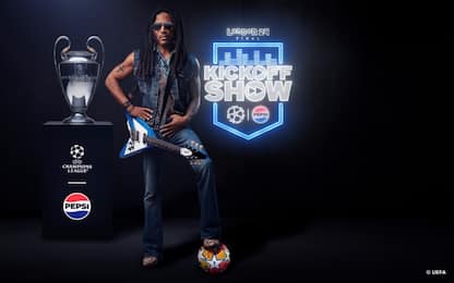 Borussia-Real, nel pre lo show di Lenny Kravitz