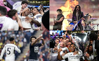 Spettacolo a Wembley: le foto di Borussia-Real