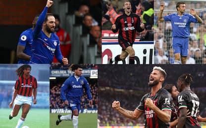 Il Milan sfida il Chelsea: i doppi ex dei due club