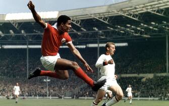 ©Dpa/LaPresse
22-05-1963 Stadio Wembley di Londra
Sport calcio
Nella foto Eusebio