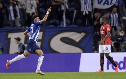 Milan ancora ko, il Porto vince 1-0 con Luis Diaz