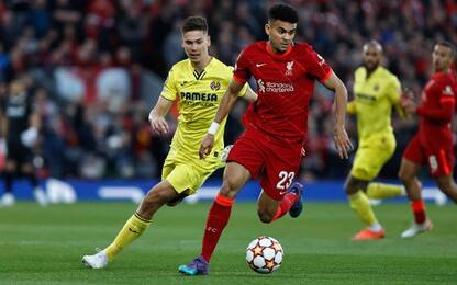 Villarreal-Liverpool, Klopp si affida a Luis Diaz