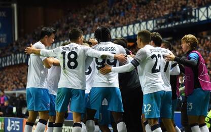 Gli highlights di Rangers-Napoli 0-3