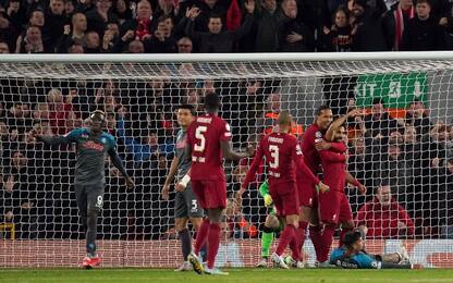 Gli highlights di Liverpool-Napoli 2-0