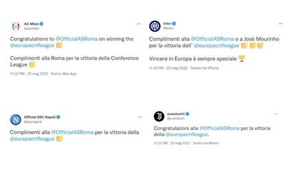 Carletto, Mancio, Del Piero: applausi per la Roma