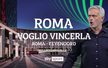Roma-Feyenoord, dove vedere la finale in tv