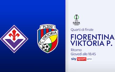 Dove vedere Fiorentina-Viktoria Plzen