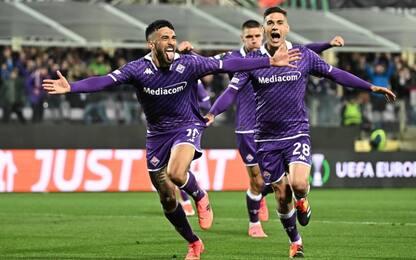 Fiorentina-Plzen 2-0 LIVE: Gonzalez e poi Biraghi