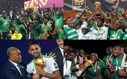 L'albo d'oro della Coppa d'Africa