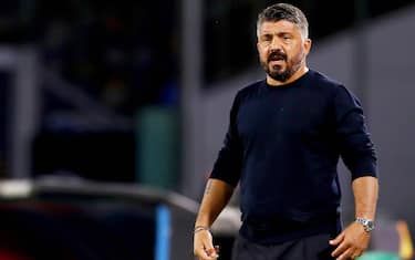 Gennaro Gattuso head coach of Napoli during the UEFA Europa League, Group Stage, Group F football match between SSC Napoli and AZ Alkmaar on October 22, 2020 at Stadio San Paolo in Naples, Italy - Photo Marcel ter Bals / Orange Pictures / DPPI / LM
