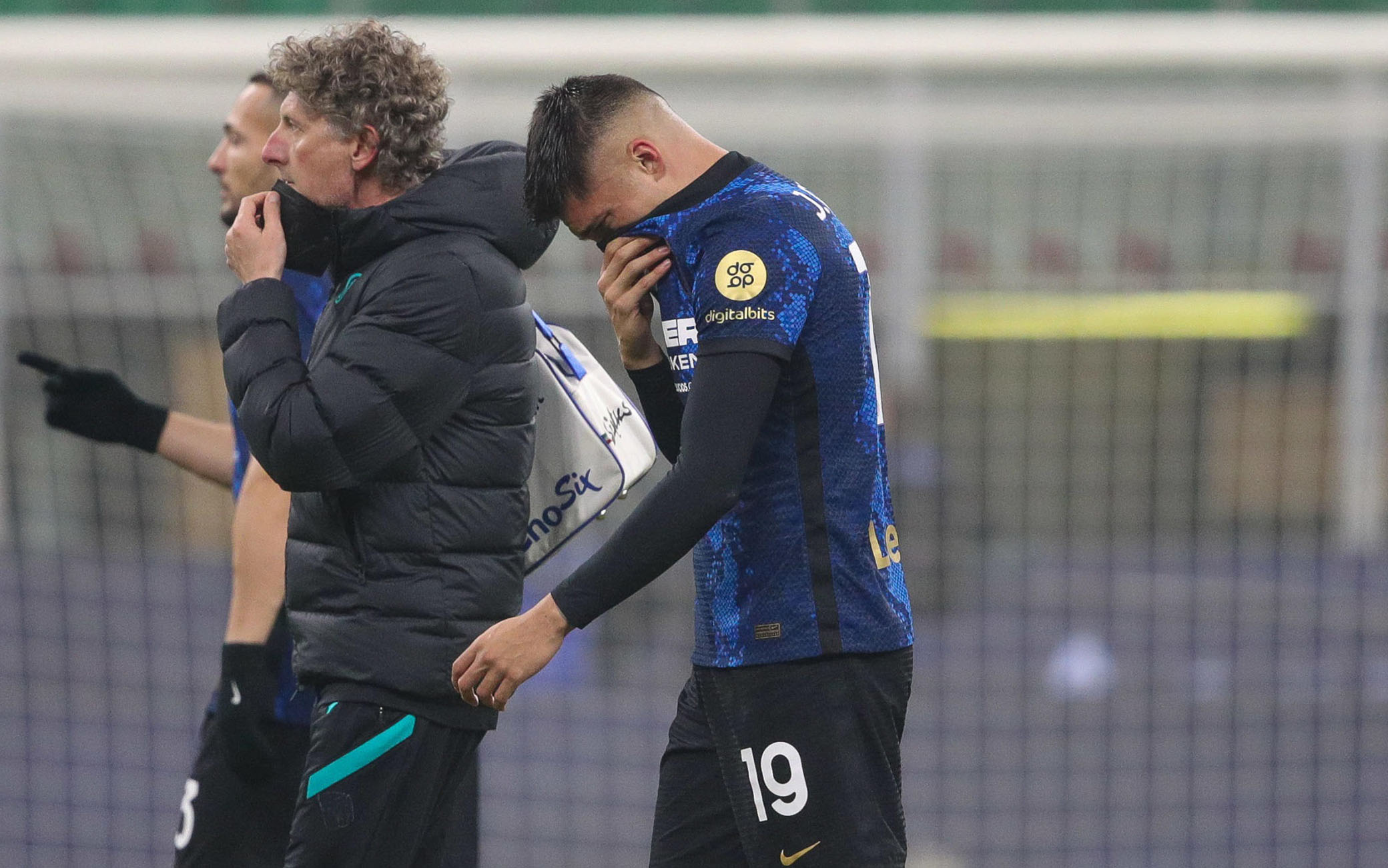 El Tucu esce in lacrime dopo soli 4 minuti dall'inizio della partita