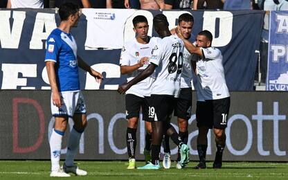 Spezia agli ottavi con l'Atalanta: Brescia ko 3-1