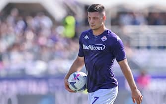 Luka Jovic (ACF Fiorentina)  during  ACF Fiorentina vs Juventus FC, italian soccer Serie A match in Florence, Italy, September 03 2022