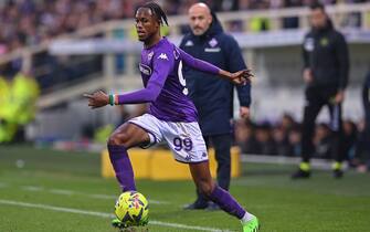 Christian Michael Kouakou Kouame (ACF Fiorentina)  during  ACF Fiorentina vs US Sassuolo, italian soccer Serie A match in Florence, Italy, January 07 2023