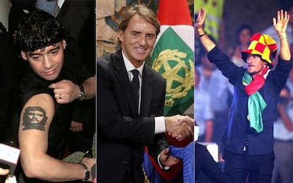 Mancio, Totti, Maradona: quanti voti ai calciatori