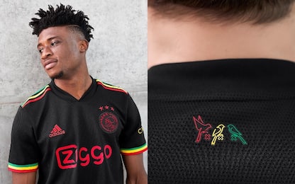 Ajax, la 3^ maglia è omaggio a Bob Marley. VIDEO