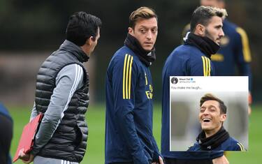 Lite con Emery, Ozil su Twitter: "Mi fai ridere"