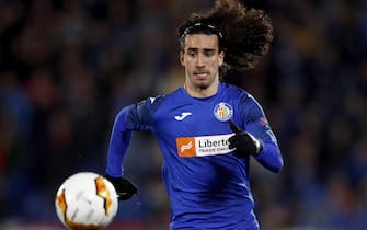 1202002081 GETAFTE, SPAIN - FEBRUARY 20: Marc Cucurella of Getafe during the UEFA Europa League match between Getafe v Ajax at the Coliseum Alfonso Perez on February 20, 2020 in Getafte Spain (Photo by Eric Verhoeven/Soccrates/Getty Images)