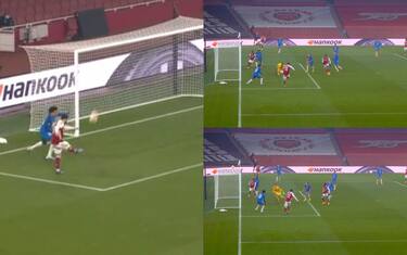 Kolasinac, clamoroso l'errore a porta vuota. VIDEO