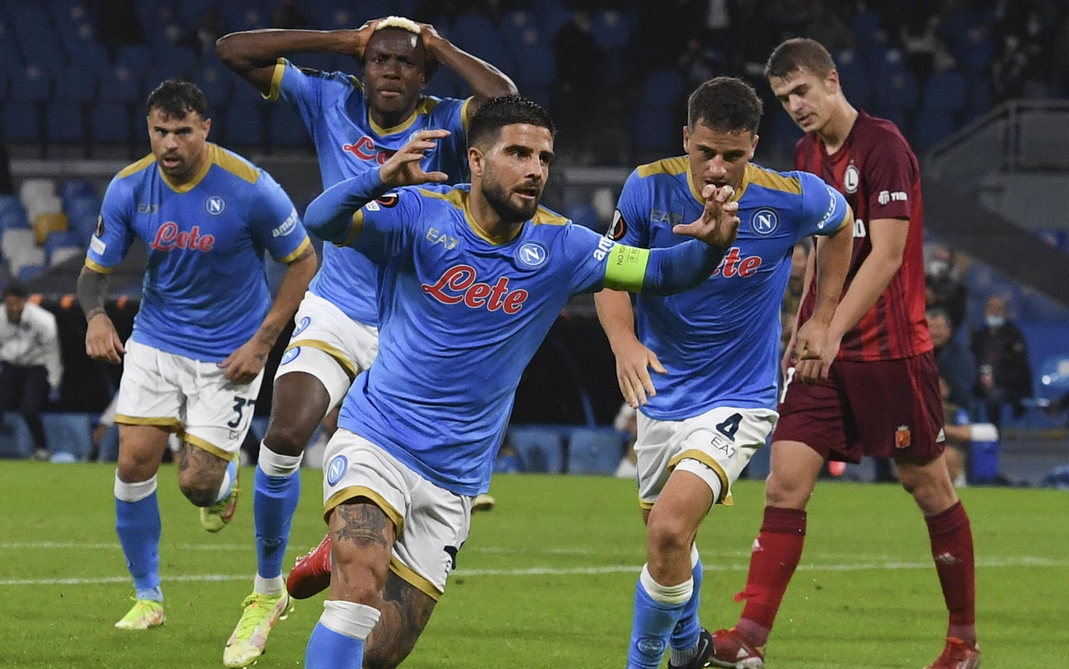 Insigne premiato dalla Uefa: suo il gol più bello della settimana in Europa League. VIDEO