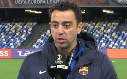 Xavi: "Napoli-Barça è una sfida da Champions"