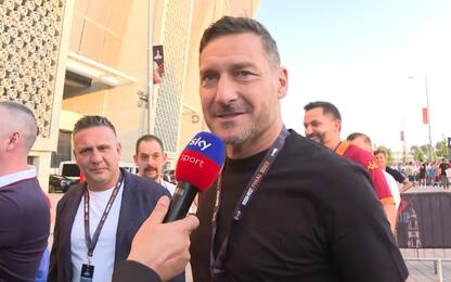 Totti: "Spero che Pellegrini alzi la coppa"