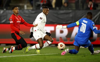 Milan ancora ko: 3-2 col Rennes ma va agli ottavi