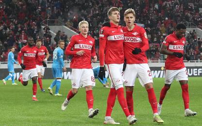 Il Napoli cade a Mosca: vince lo Spartak 2-1