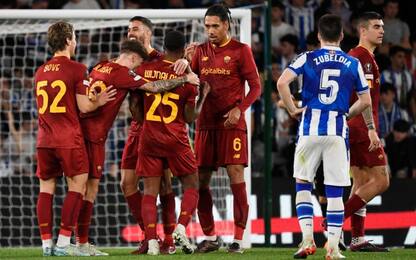 Gli highlights di Real Sociedad-Roma 0-0
