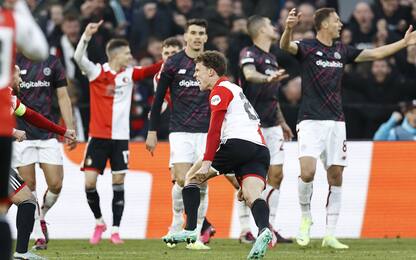 Gli highlights di Feyenoord-Roma 1-0