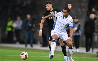 Super Muriel non basta: 2-2 Atalanta a Graz 