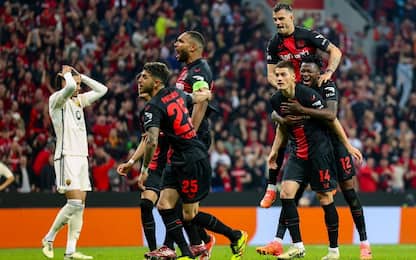 Gli highlights di Bayer Leverkusen-Roma 2-2