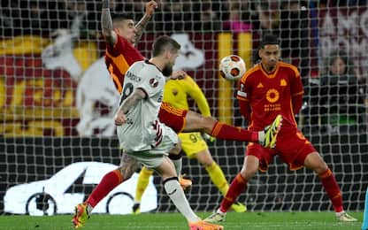 Gli highlights di Roma-Bayer Leverkusen 0-2