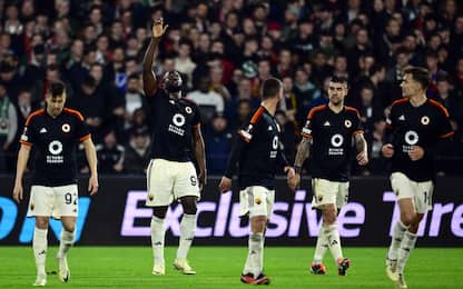 Lukaku risponde a Paixao: Feyenoord-Roma è 1-1