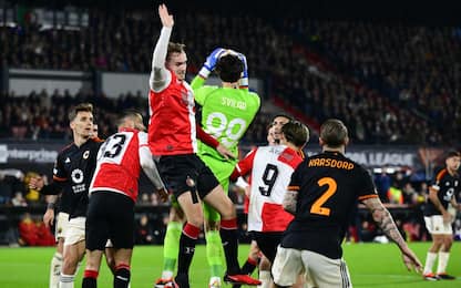 Gli highlights di Feyenoord-Roma 1-1
