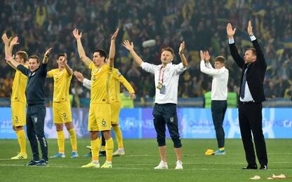 L'Ucraina vola a Euro 2020, dilaga l'Inghilterra