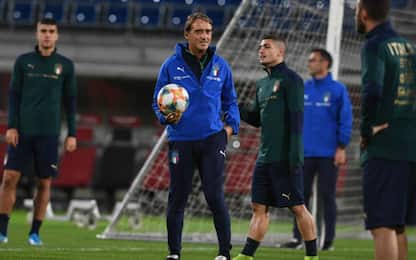 Mancini cambia l'Italia: Di Lorenzo e Grifo dal 1'